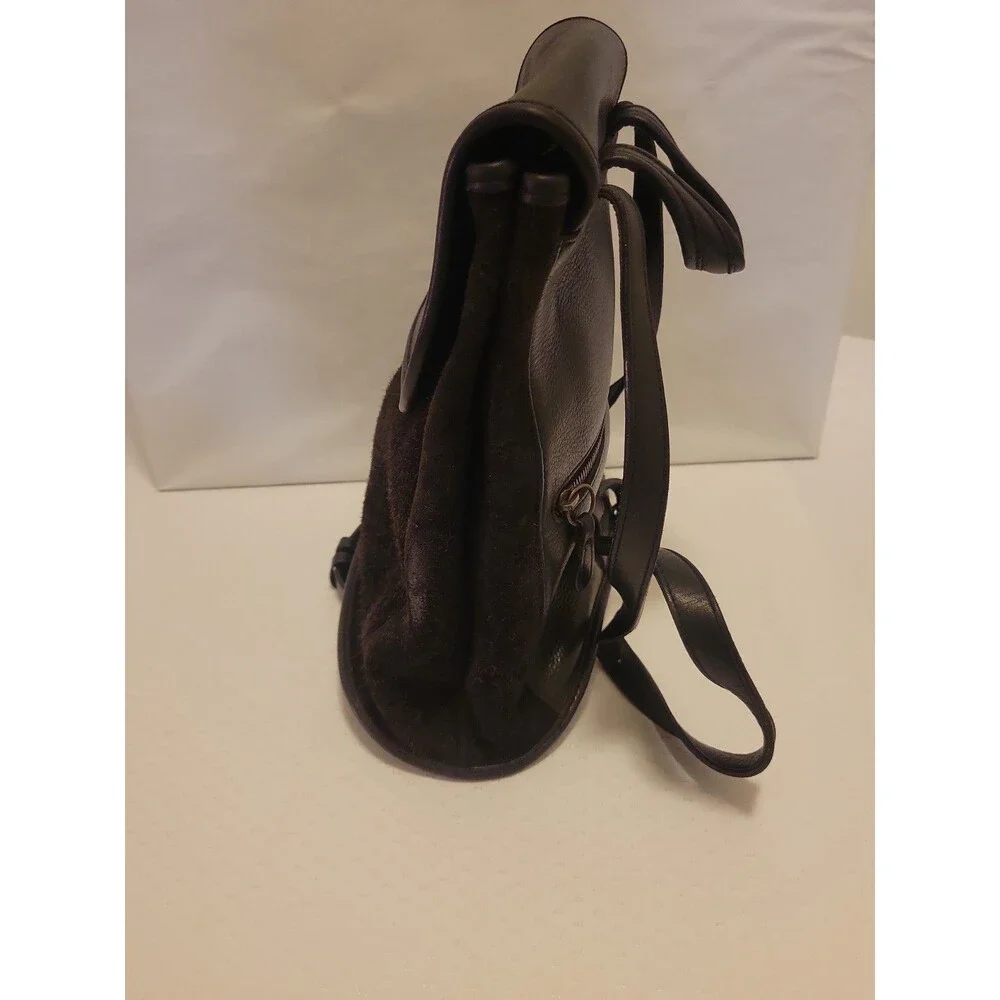 COACH The Berkeley Series Vintage Black Pebble Leather Backpack Authentic Rare